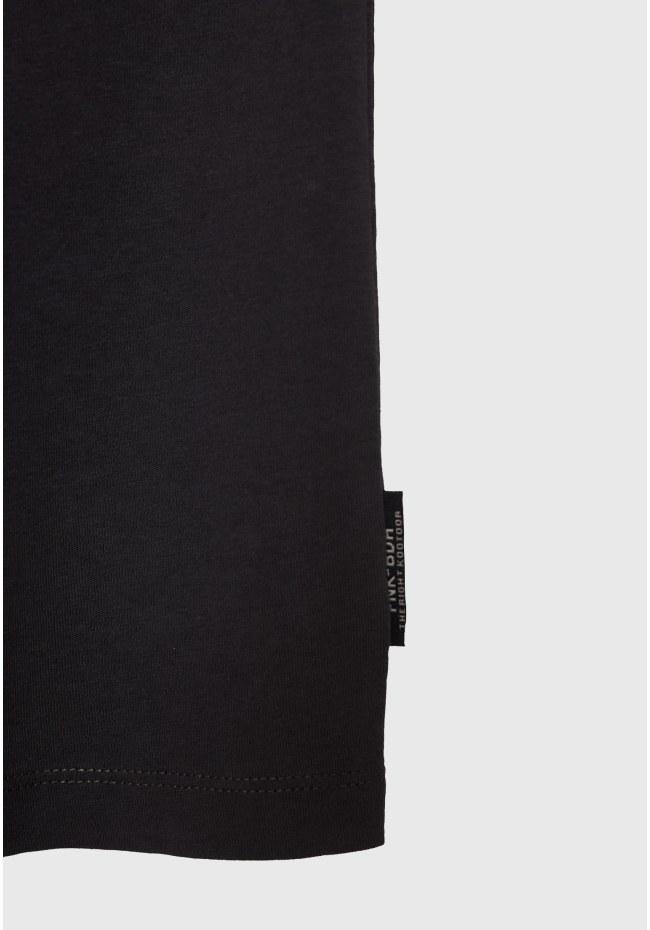 Relaxed fit t-shirt με abstract frame τύπωμα