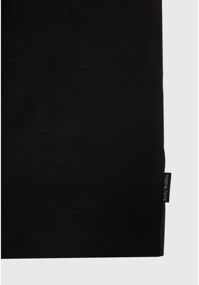 T-shirt with abstract frame print