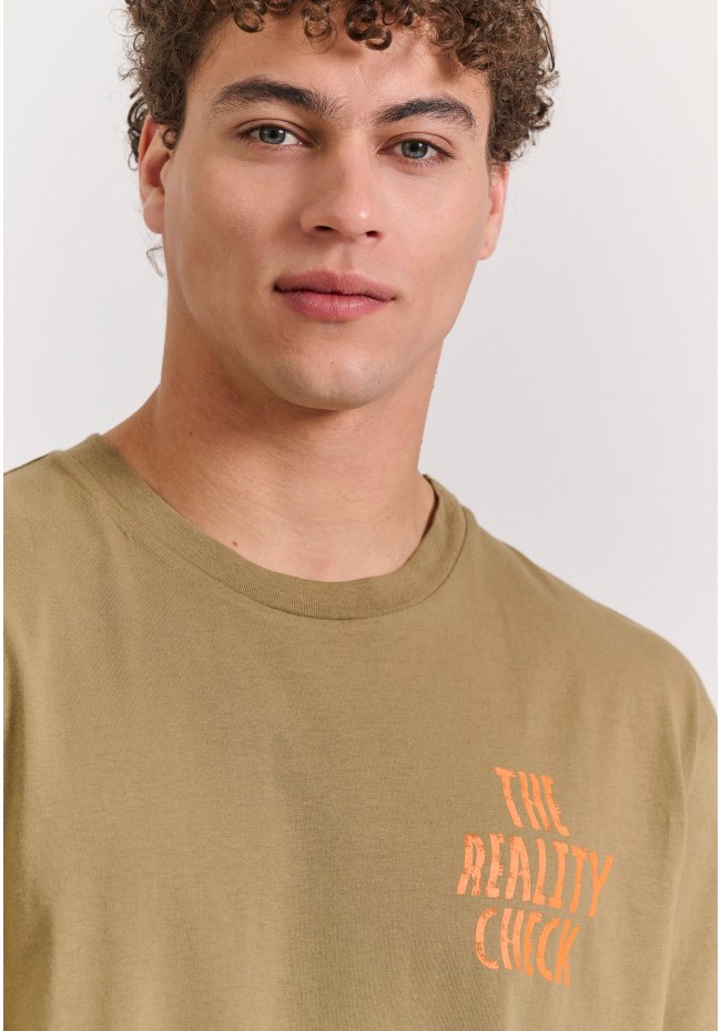 Relaxed fit t-shirt με graphic print στην πλάτη