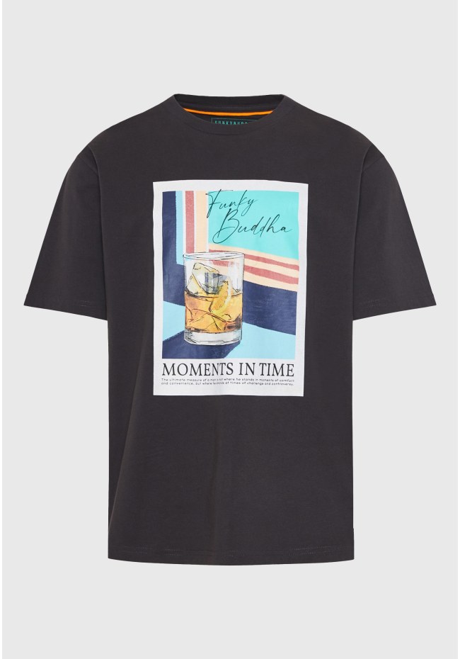 Relaxed fit t-shirt με photographic τύπωμα