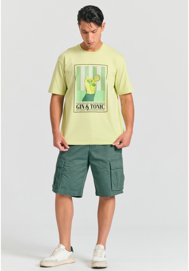 Relaxed fit t-shirt with photographic print