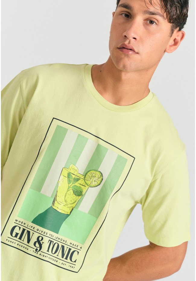Relaxed fit t-shirt with photographic print