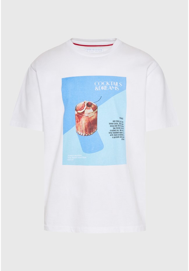 Relaxed fit t-shirt με photographic τύπωμα