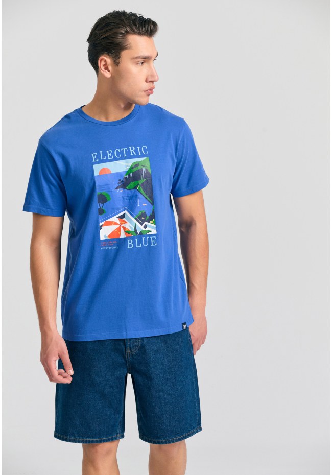 T-shirt με φωτογραφικό τύπωμα