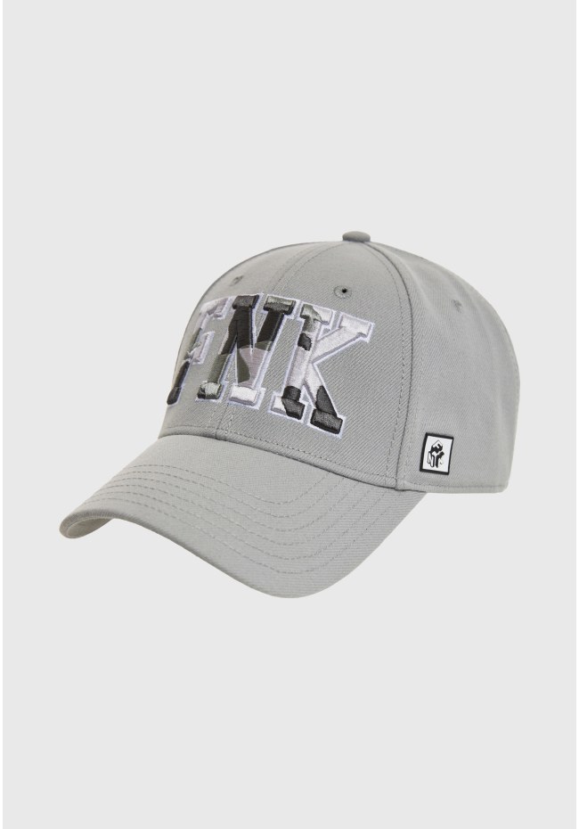 Men's cap with branded embroidery