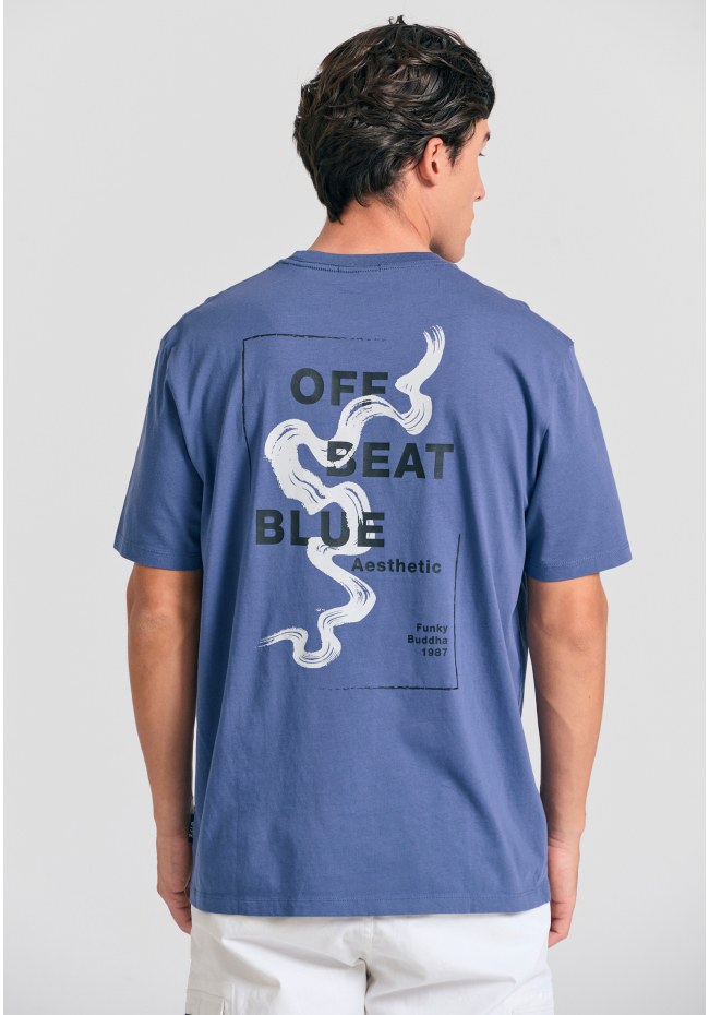 Relaxed t-shirt with frame graphic print