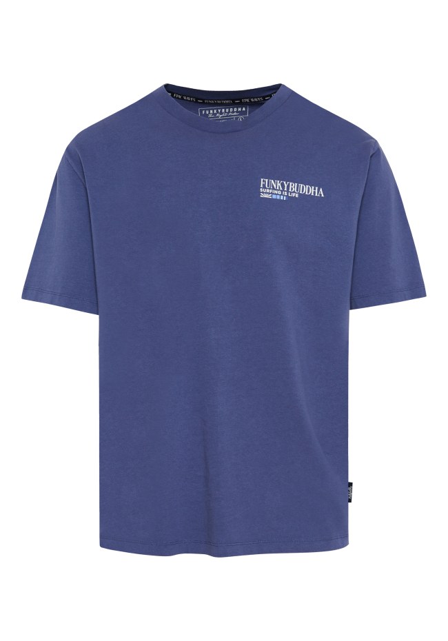 Relaxed t-shirt with vintage print on the back