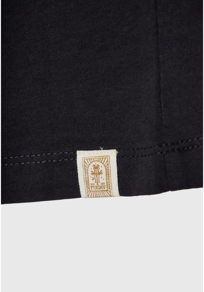 Relaxed fit t-shirt με ethnic look τύπωμα