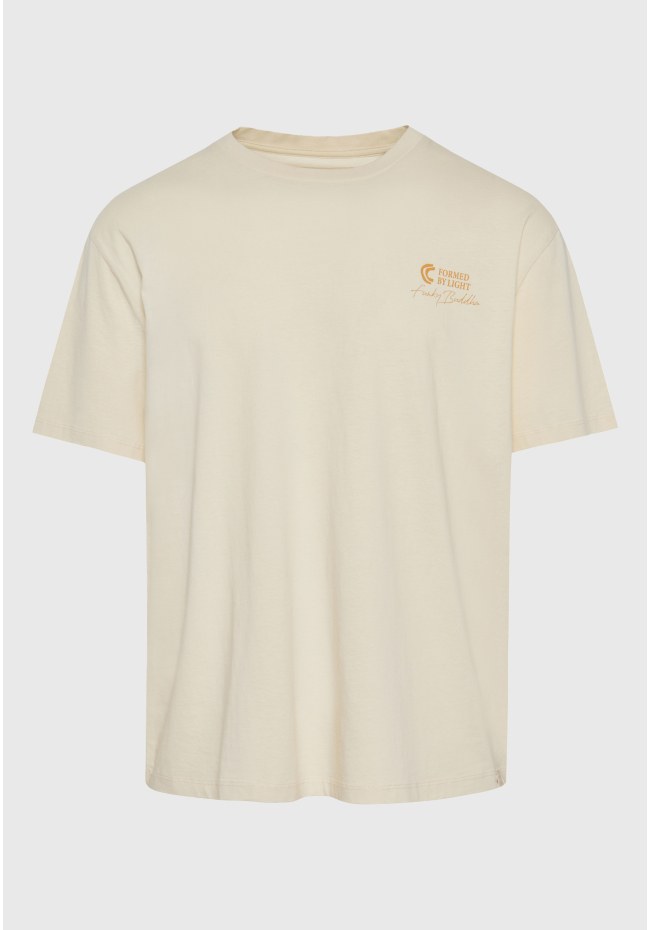 Relaxed fit t-shirt με ethnic look τύπωμα