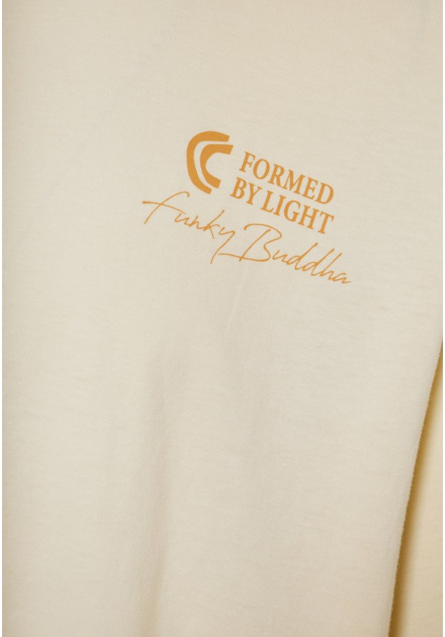 Relaxed fit t-shirt με ethnic look τύπωμα