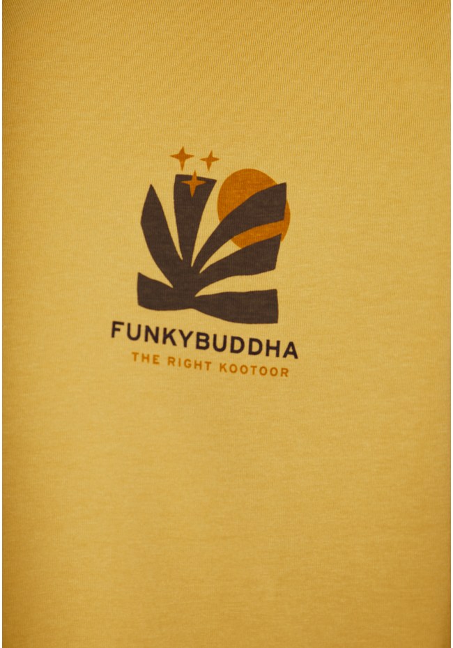 Relaxed t-shirt από οργανικό βαμβάκι με abstract τύπωμα