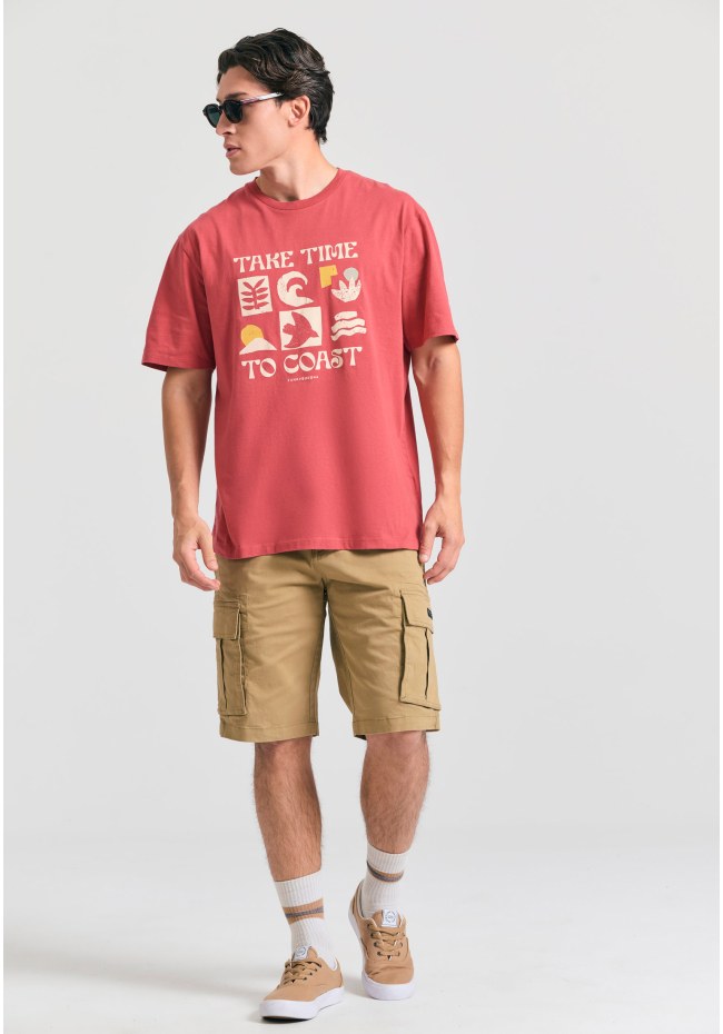 Relaxed fit t-shirt με graphic τύπωμα