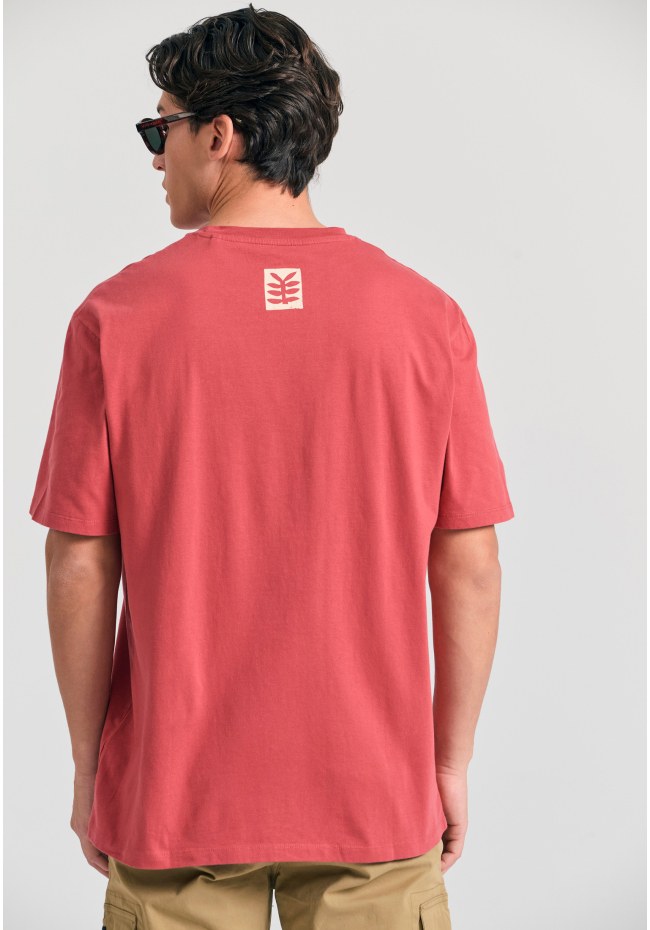 Relaxed fit t-shirt με graphic τύπωμα