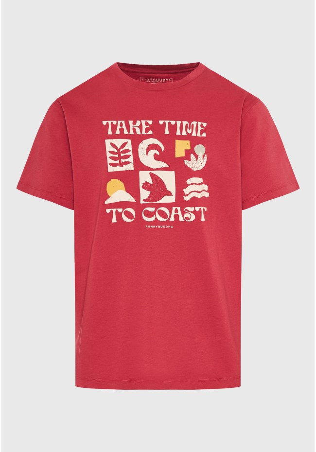 Relaxed fit t-shirt με graphic τύπωμα