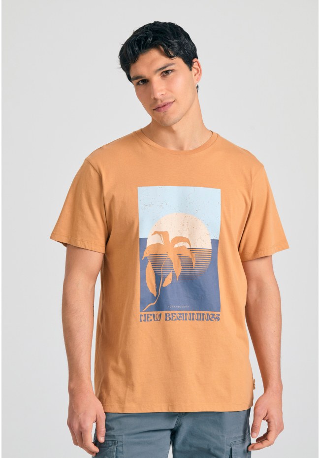 T-shirt με photographic τύπωμα στο στήθος