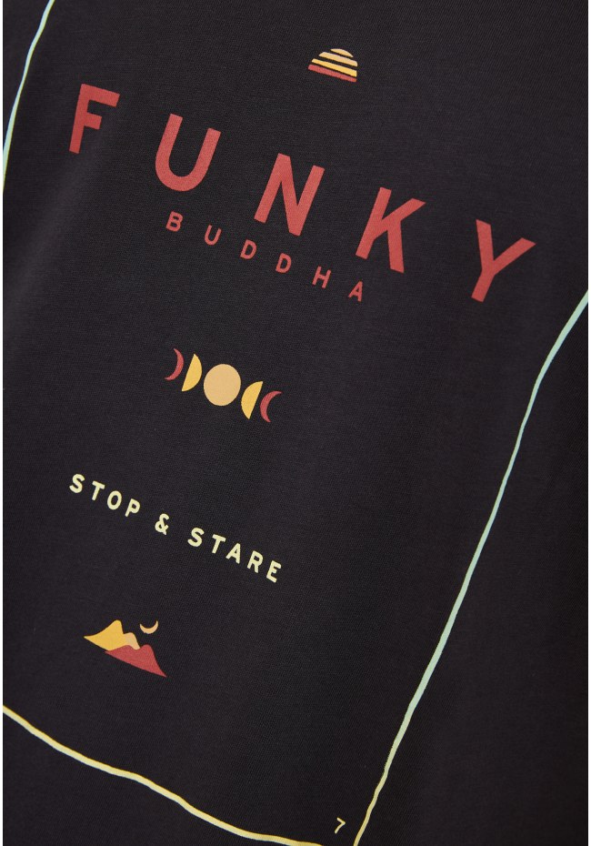 Organic cotton t-shirt με minimal branded τύπωμα