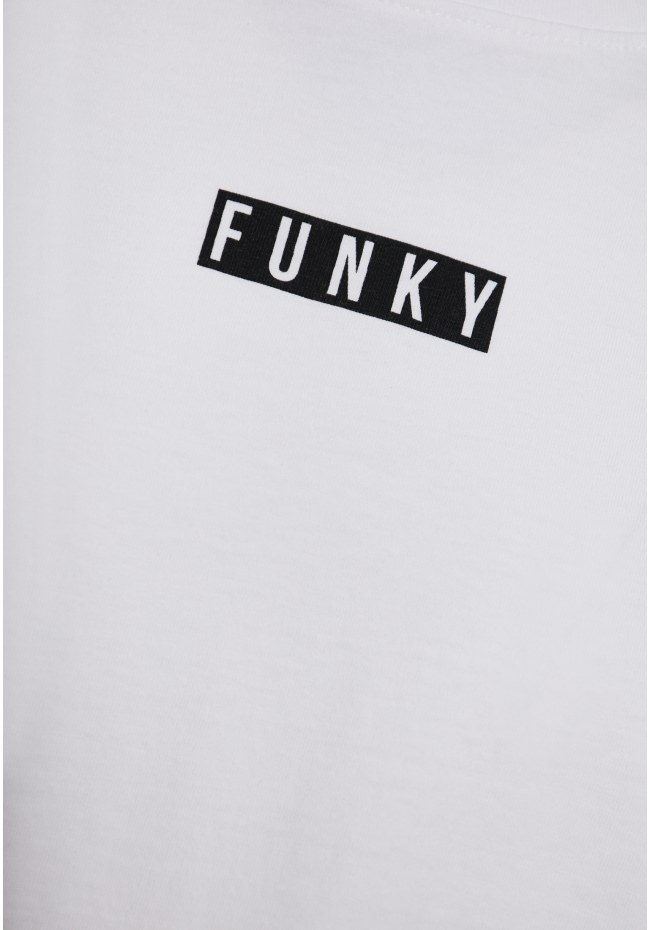 Oversized t-shirt with text artwork print on the back