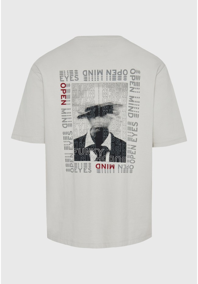 Relaxed fit t-shirt with photographic print