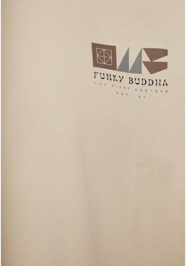Organic cotton relaxed t-shirt με abstract τύπωμα