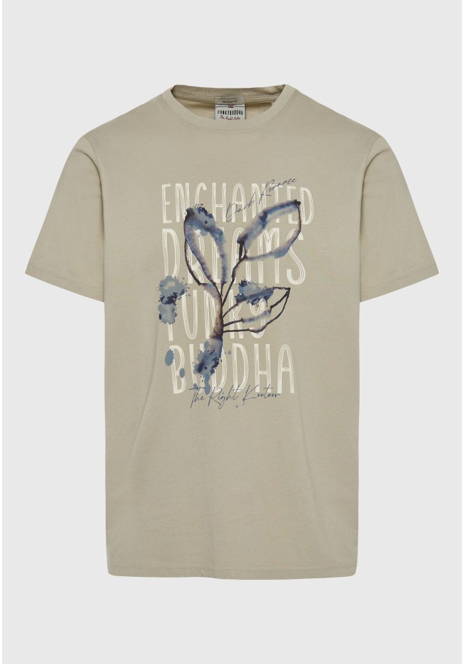 Organic cotton t-shirt with photographic print