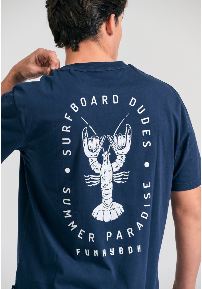 Relaxed fit t-shirt with print on the back