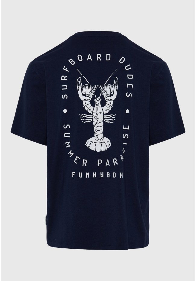 Relaxed fit t-shirt with print on the back
