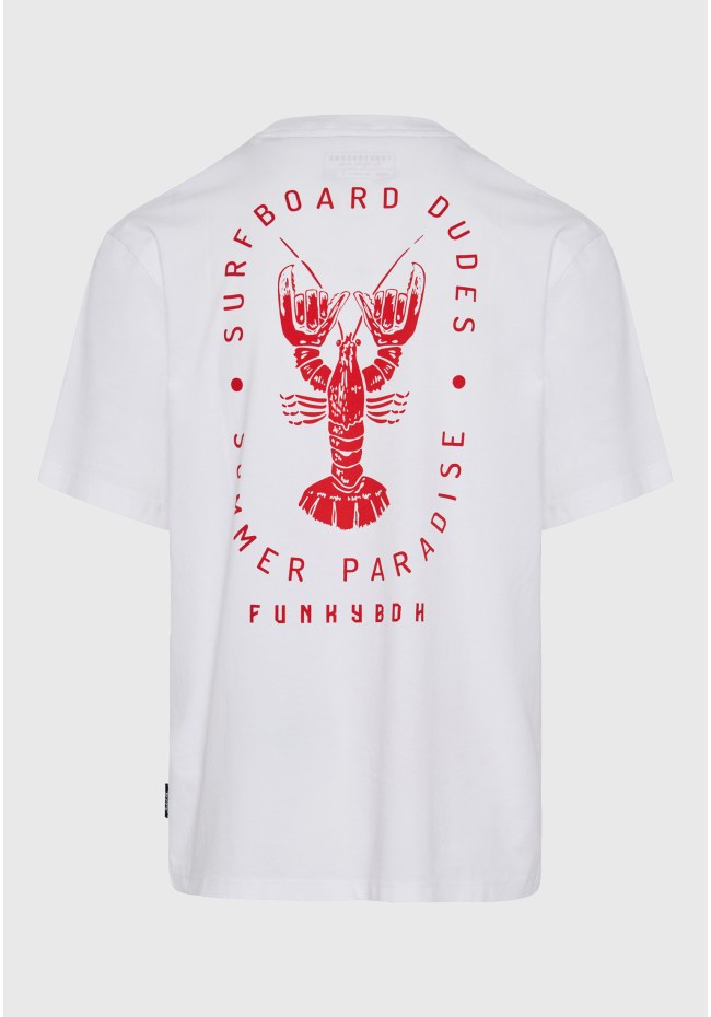 Relaxed fit t-shirt with print on the back