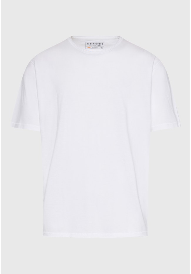 Relaxed fit t-shirt με raw edges