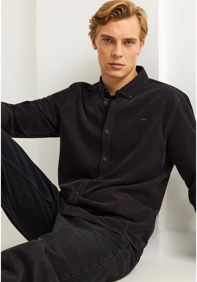 Ανδρικό κοτλέ πουκάμισο