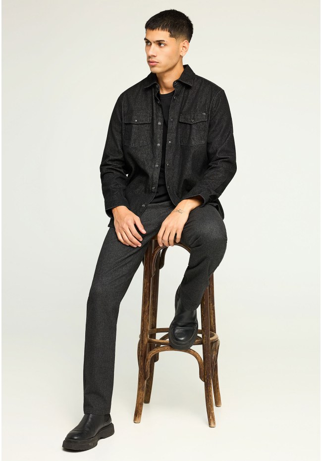 Ανδρικό regular fit chino παντελόνι