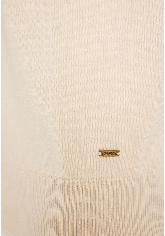Men's knitted turtleneck sweater