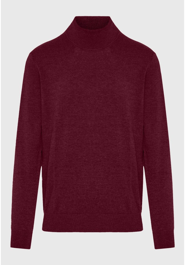 Men's knitted turtleneck sweater