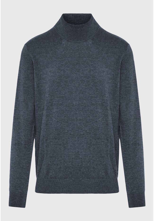 Men's knitted turtleneck sweater