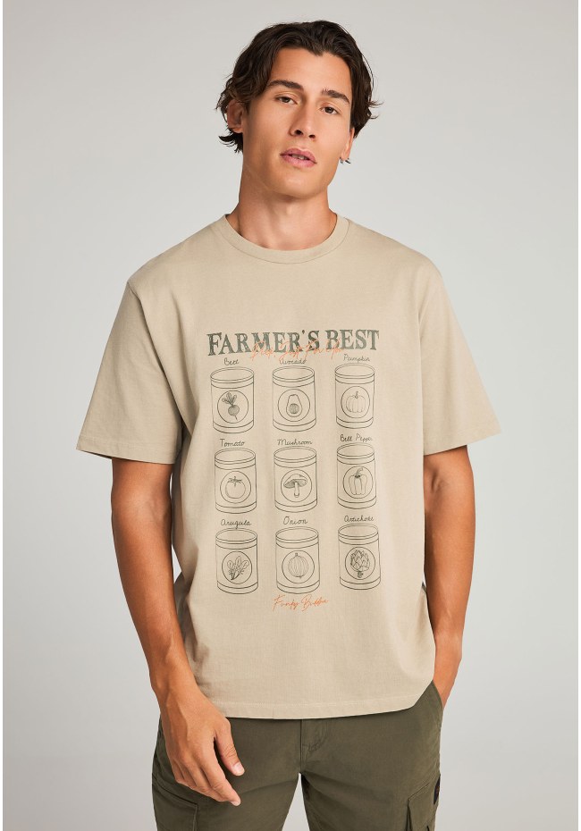 T-shirt με τύπωμα στη μπροστινή πλευρά