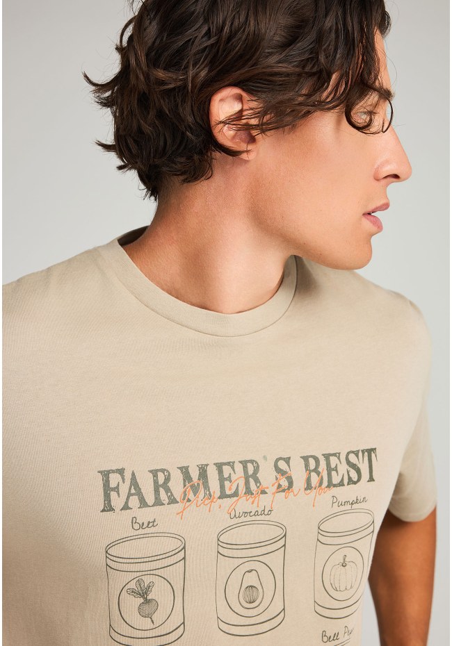 T-shirt με τύπωμα στη μπροστινή πλευρά