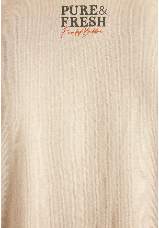 T-shirt με τύπωμα στη μπροστινή πλευρά