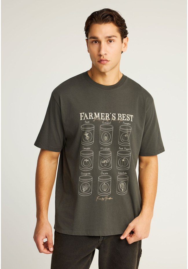 T-shirt με τύπωμα στη μπροστινή πλευρά