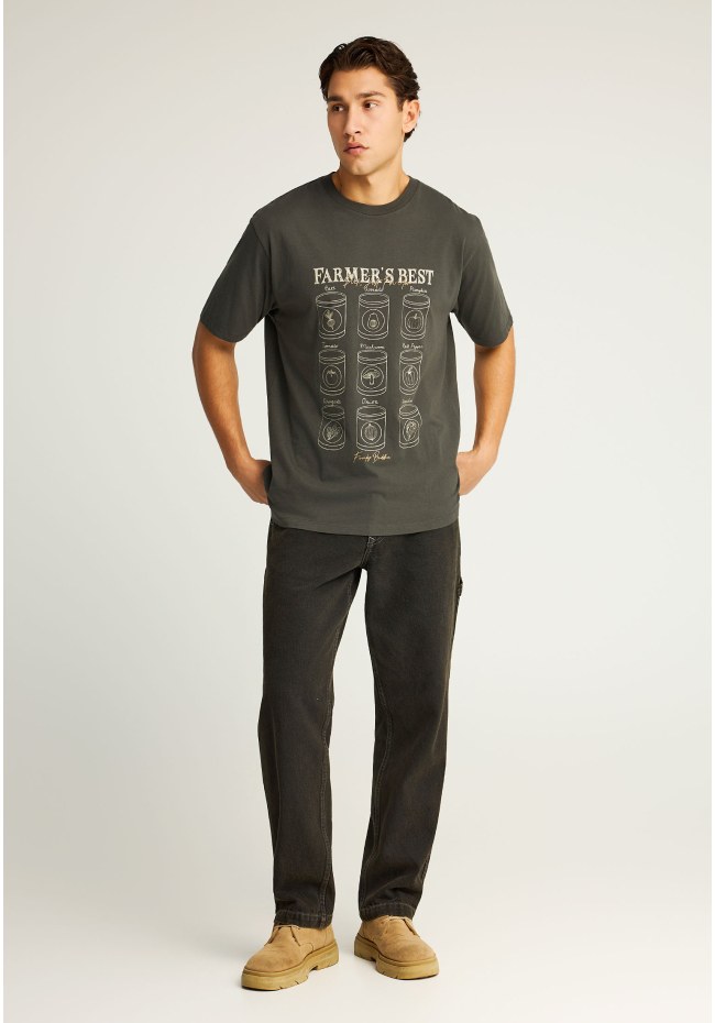 T-shirt με τύπωμα στη μπροστινή πλευρά