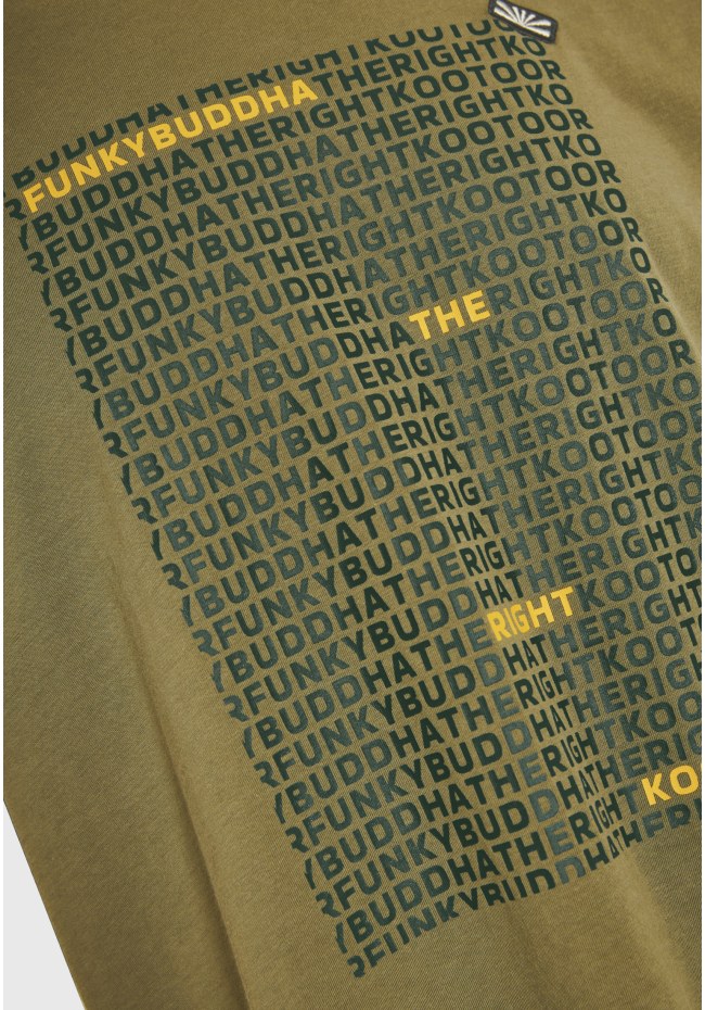 T-shirt με Funky Buddha τύπωμα