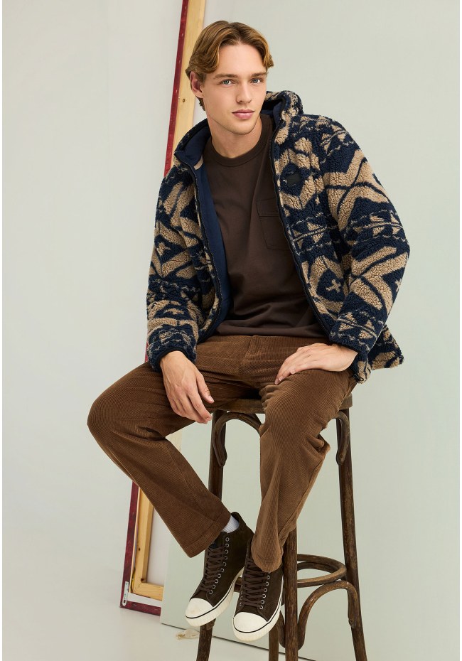 Men's corduroy chino pants