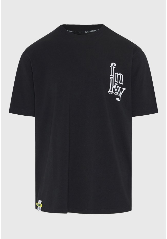 Relaxed fit t-shirt με γραφικό τύπωμα στην πλάτη