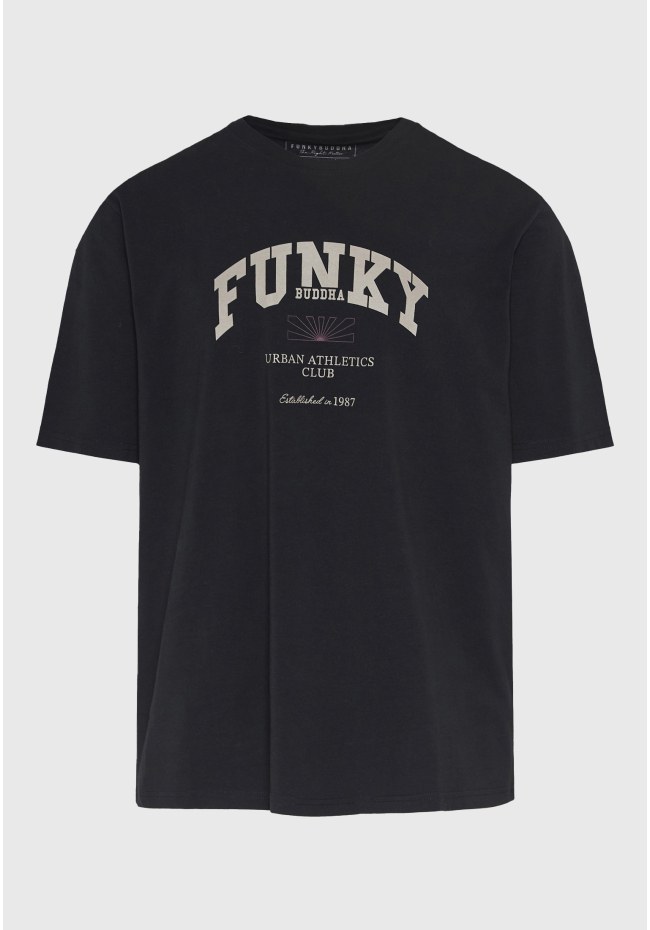 T-shirt με branded τύπωμα στο στήθος