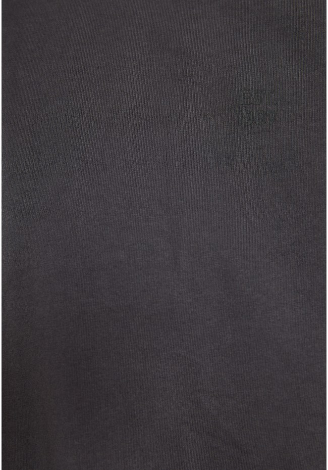 T-shirt με text τύπωμα στην πλάτη
