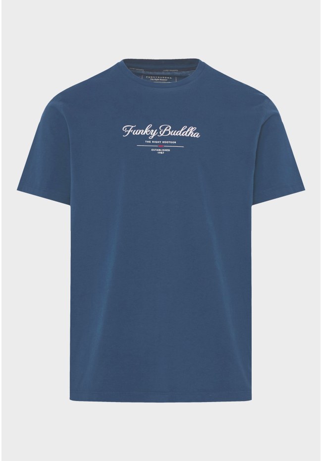 T-shirt με text logo τύπωμα στο στήθος