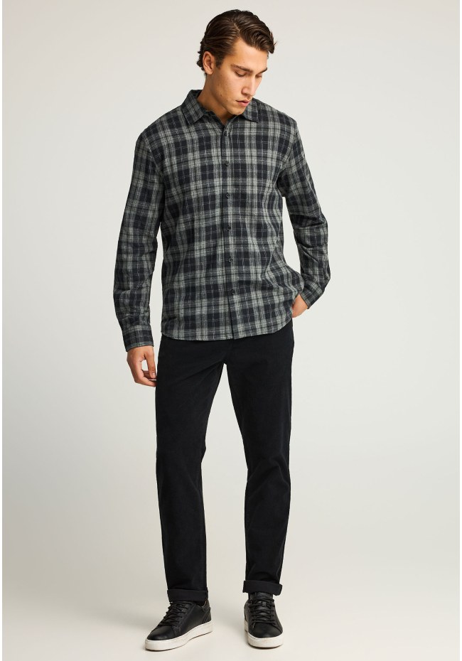 Flannel καρό πουκάμισο