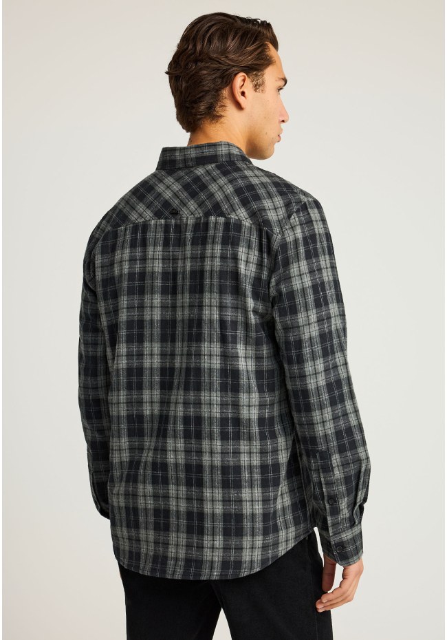 Flannel καρό πουκάμισο