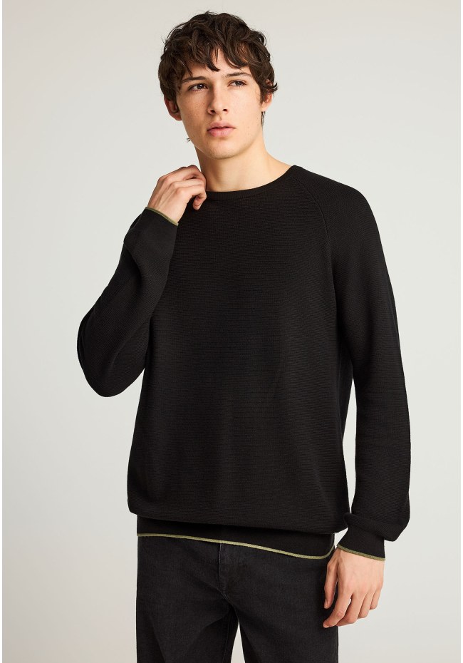 Men's crew neck sweater