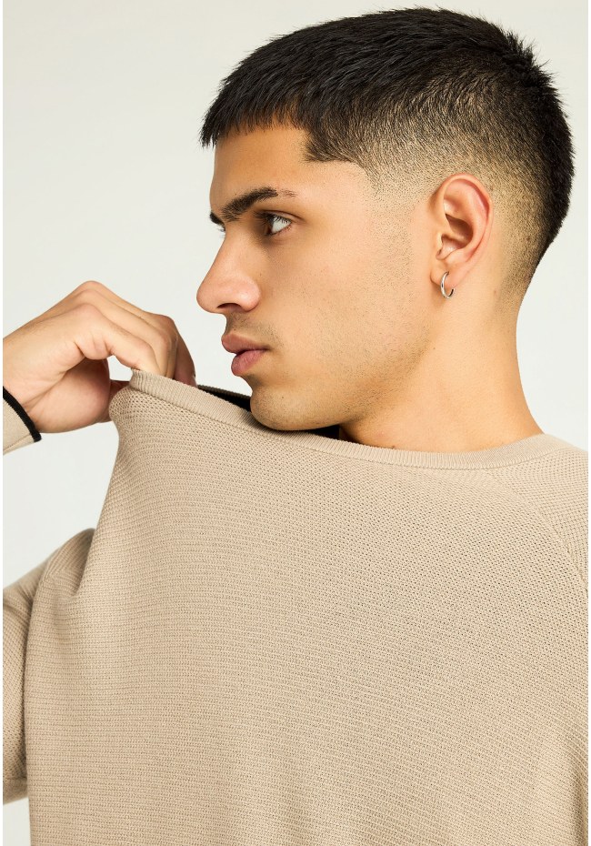 Men's crew neck sweater