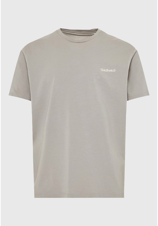  Ανδρικό μονόχρωμο T-shirt  - The basics collection