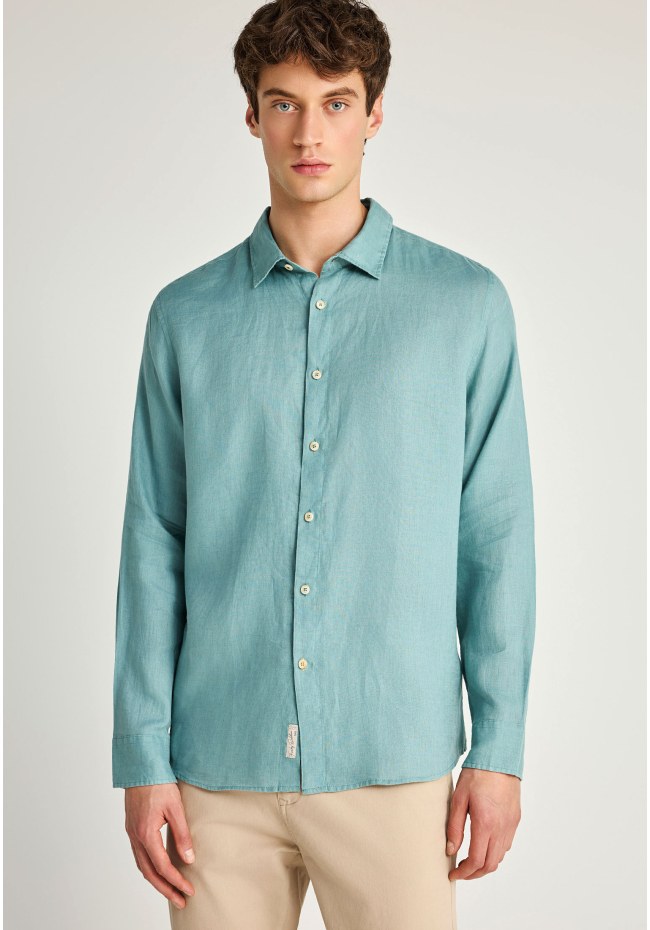 Ανδρικό λινό πουκάμισο - The essentials